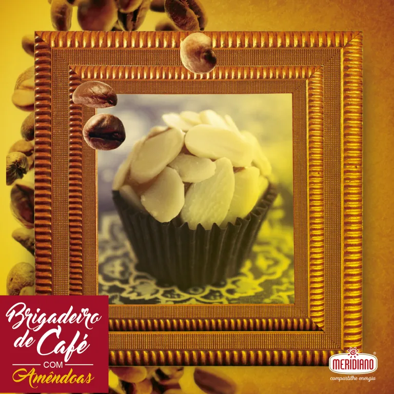 Receita de Brigadeiro de Café com Amêndoas