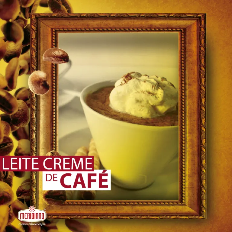 Receita de Leite Creme de Café