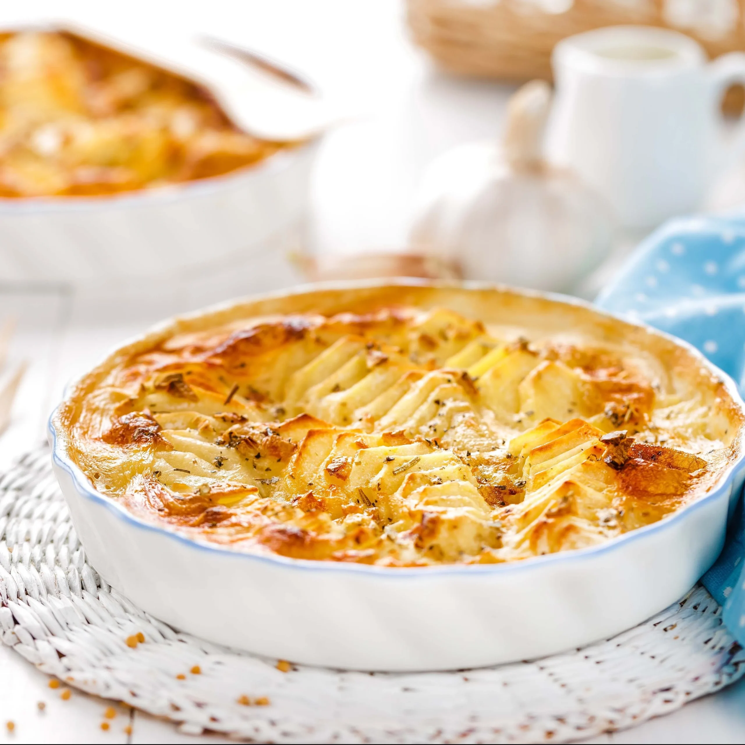 receita de batatas gratinadas com café meridiano