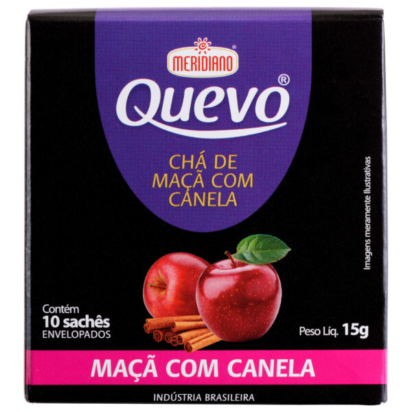 fst 3721 Chá Quevo Maçã com Canela 10un