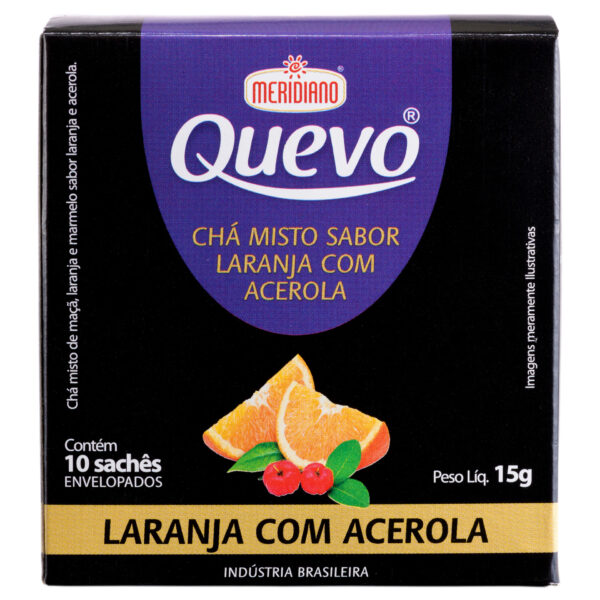 fst 3745 Chá Quevo Laranja com Acerola 10un