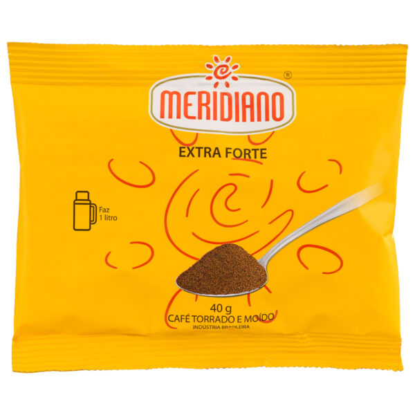 fst 9548 Café Meridiano Extra Forte 40g – Porção Ideal para 1 Litro | Caixa com 30un doses